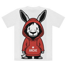 Carica l'immagine nel visualizzatore di Gallery, asinello base Premium Cut and Sew Sublimation Unisex T-Shirt